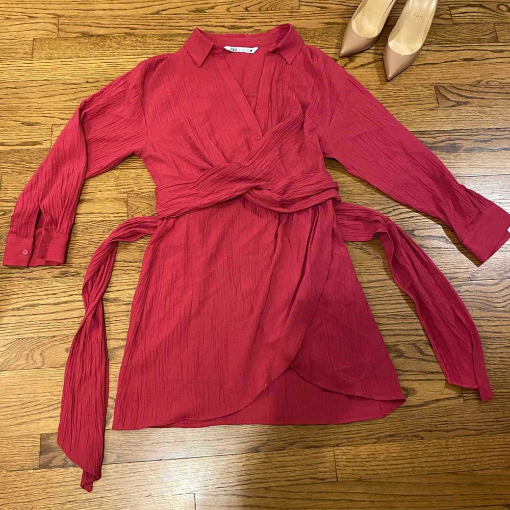 Zara wrap mini dress - Picture 5 of 7